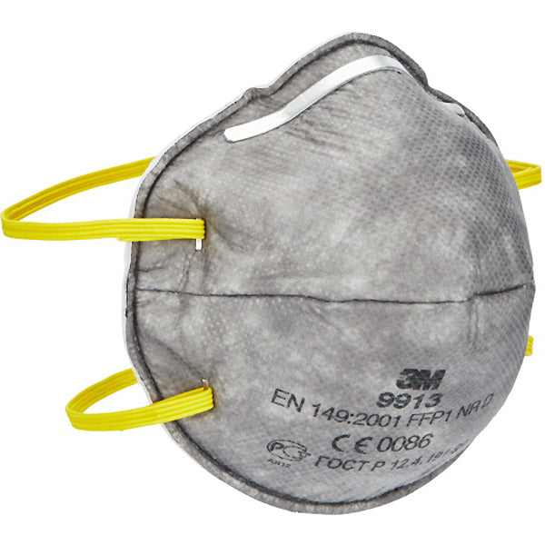 3M RESPIRATORE MONOUSO 9913 CLASSE FFP1 SENZA VALVOLA CONF.DA PZ20