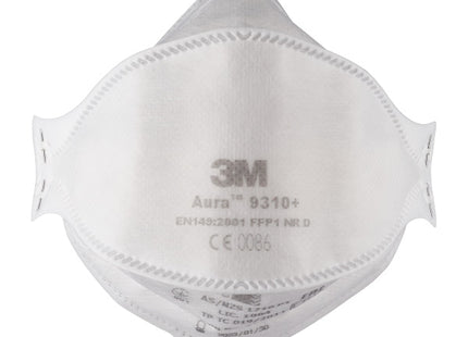 3M RESPIRATORE MONOUSO AURA 9310+ CLASSE FFP1 SENZA VALVOLA CONF.DA PZ20