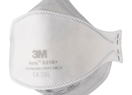3M RESPIRATORE MONOUSO AURA 9310+ CLASSE FFP1 SENZA VALVOLA CONF.DA PZ20