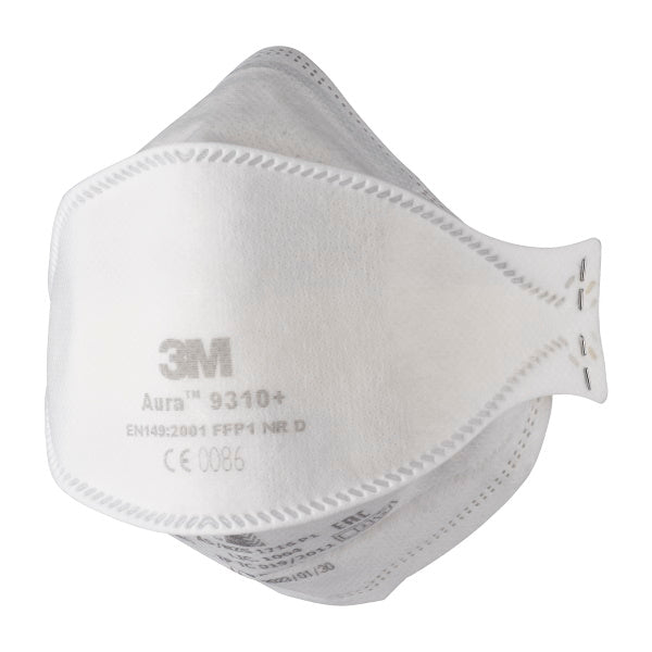 3M RESPIRATORE MONOUSO AURA 9310+ CLASSE FFP1 SENZA VALVOLA CONF. PZ20*