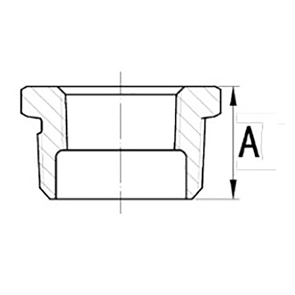 GT COMIS ART1260 RIDUZIONE MASCHIO/FEMMINA IN GHISA