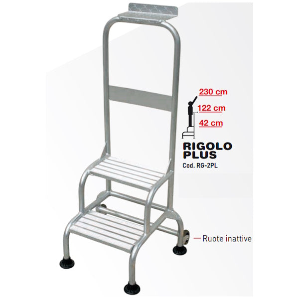 FACAL SGABELLO RIGOLO PLUS 2 GRADINI H.CM122
