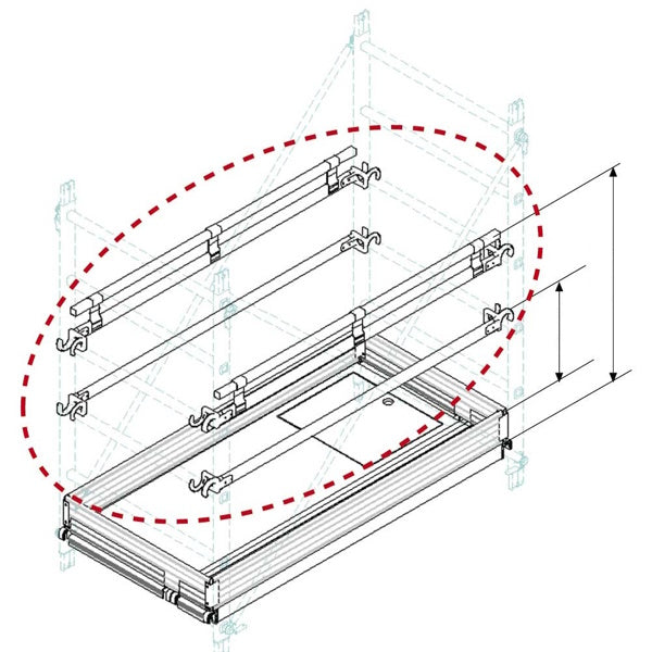 FACAL RINGHIERA DI PROTEZIONE CON SOPRALZO PER TRABATTELLO DOGE 80