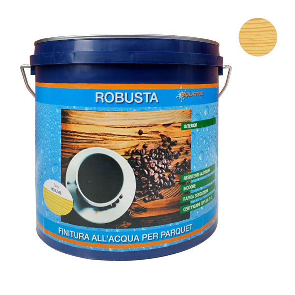 VERNITES ROBUSTA VERNICE OPACA ALL&apos;ACQUA PER PARQUET INCOLORE