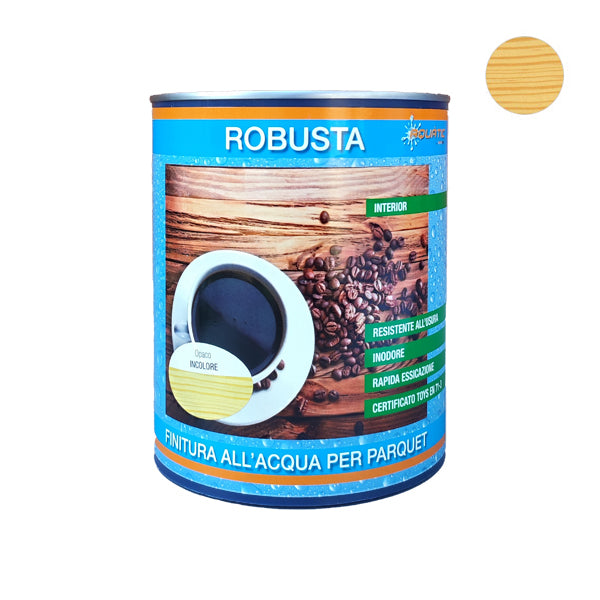 VERNITES ROBUSTA VERNICE OPACA ALL'ACQUA PER PARQUET INCOLORE