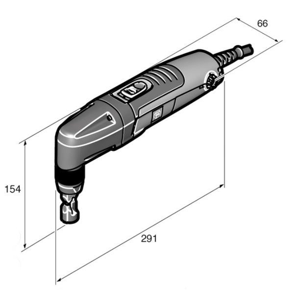 FEIN RODITRICE PER LAMIERE MOD. BLK 1.6 E POTENZA 350W