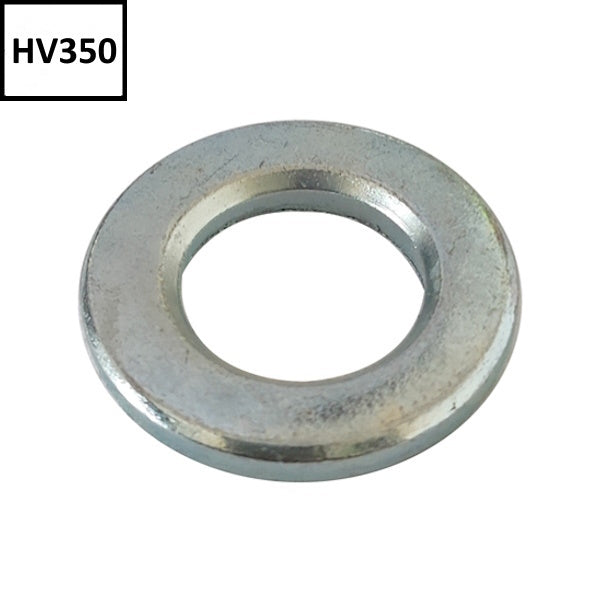 RONDELLE PIANE AD ALTA RESISTENZA HV350 DIN 6340 Z.BIANCHE