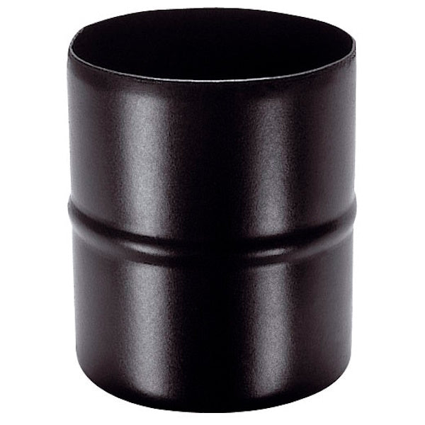 SAVE RACCORDO PER STUFE PELLETS M/M PORCELLANATO NERO OPACO D.CM 8
