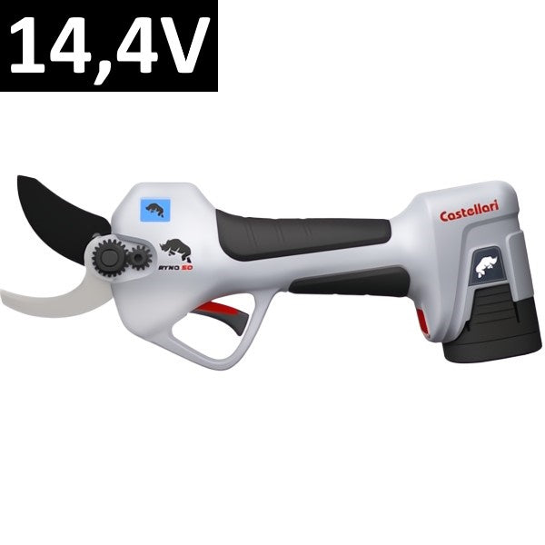 CASTELLARI FORBICE ELETTRICA PER POTATURA A BATTERIA RYNO 50 14,4V 2,5AH