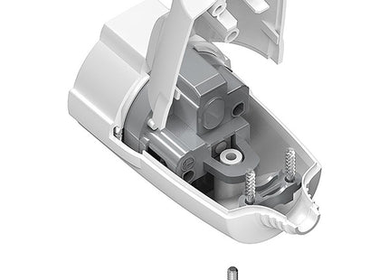 BTICINO PRESA SCHUKO BIPASSO 10/16A 2P+T BIANCO