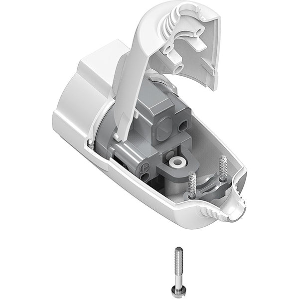 BTICINO PRESA SCHUKO BIPASSO 10/16A 2P+T BIANCO