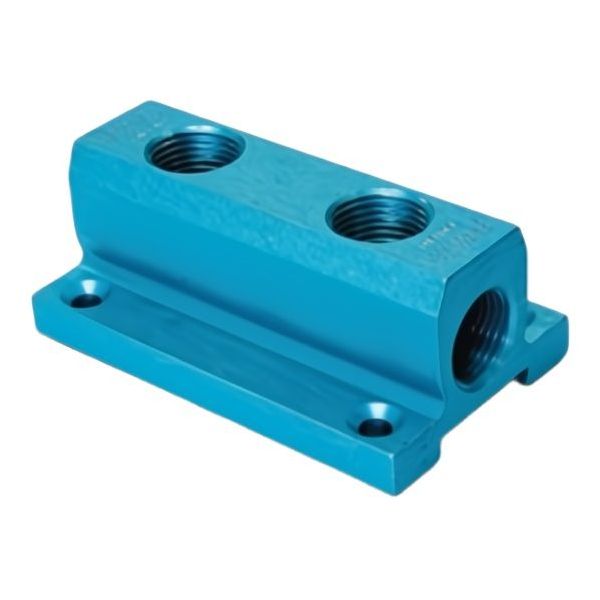 SPIRALFLEX DISTRIBUTORE ARIA 2 USCITE DA 1/2" IN ALLUMINIO ART.320/2A