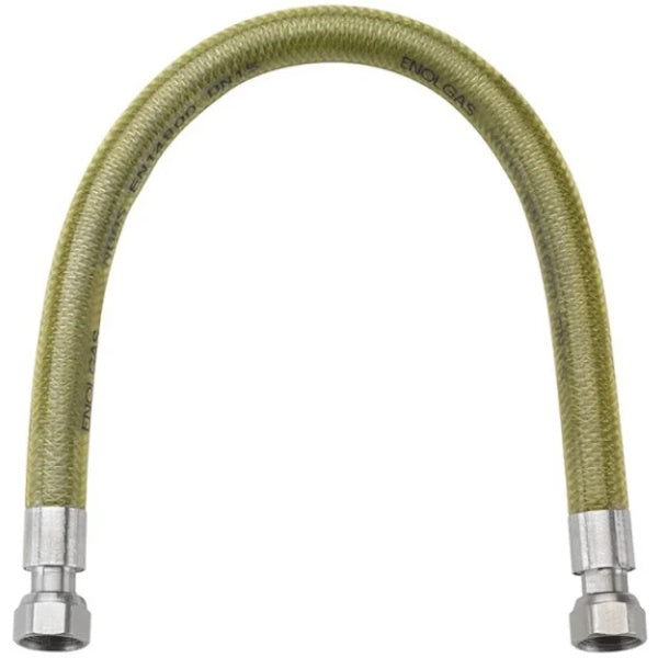 IDRO-BRIC TUBO FLESSIBILE PER GAS CERTIFICATO EN 14800 DA 1/2"FF CM150