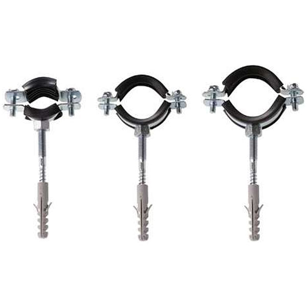 IDRO-BRIC COPPIA COLLARI ISOFONICI COMPLETI PER TUBO PVC D.MM40