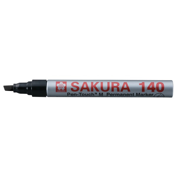 ELEMATIC MARCATORE SAKURA 140 INDELEBILE PUNTA A SCALPELLO NERO*