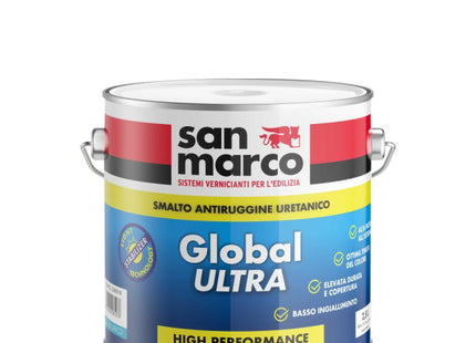 SAN MARCO GLOBAL ULTRA GL 85 SMALTO LUCIDO GIALLO SOLE LT0,75*