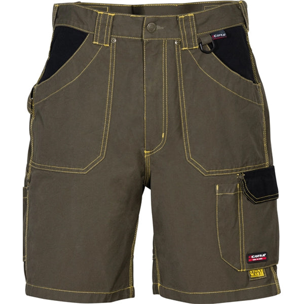 COFRA PANTALONCINO SARAGOSSA COLORE NERO/FANGO