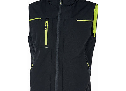 U-POWER GILET TECNICO SATURN COLORE BLACK CARBON TG.S
