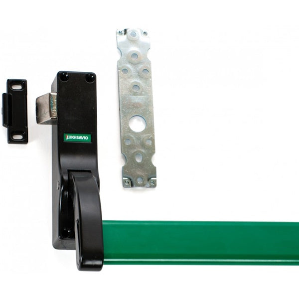 SAVIO MANIGLIONE ANTIPANICO ORIZZONTALE CON BARRA VERDE ART. CIRCEO KH