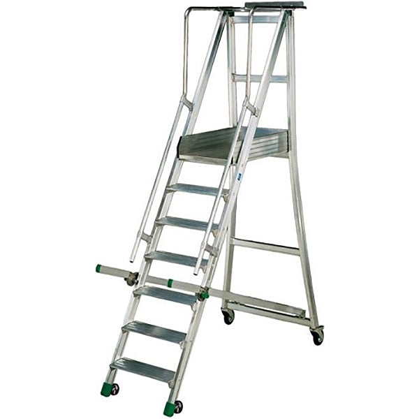 FACAL SCALA CASTIGLIA IN ALLUMINIO SU RUOTE