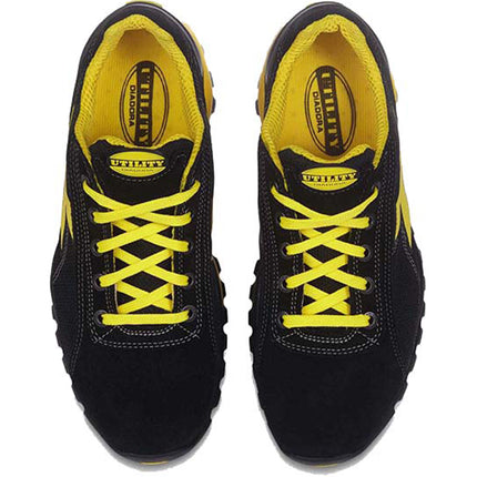 DIADORA SCARPE ANTINFORTUNISTICHE GLOVE TEXT LOW S1P HRO SRA NERO N44*