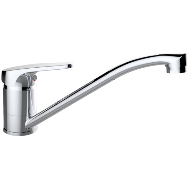 IDRO-BRIC RUBINETTO MISCELATORE LAVELLO BOCCA GIREVOLE SERIE MIA CROMATO