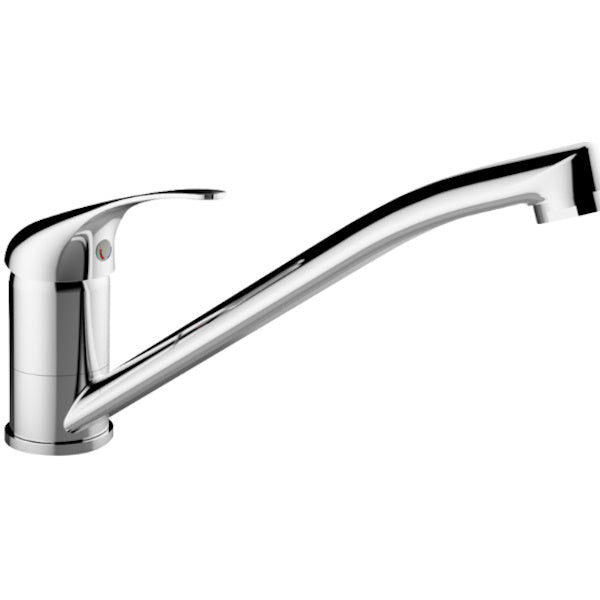 IDRO-BRIC RUBINETTO MISCELATORE LAVELLO BOCCA GIREVOLE SERIE EVA CROMATO