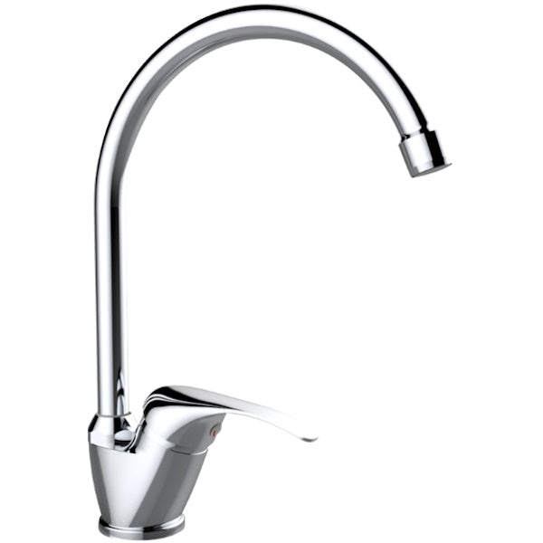 IDRO-BRIC RUBINETTO MISCELATORE LAVELLO BOCCA ALTA SERIE EVA CROMATO