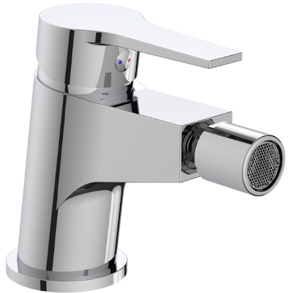 IDRO-BRIC RUBINETTO MISCELATORE BIDET SERIE HELLIS CROMATO