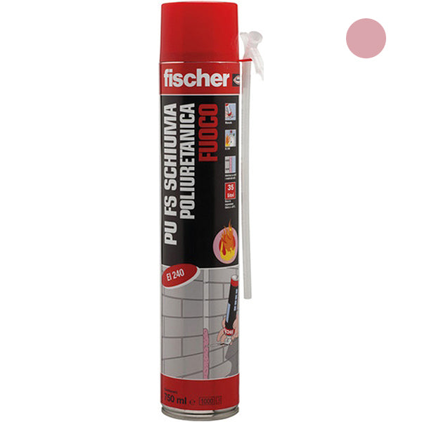 FISCHER SCHIUMA POLIURETANICA ANTIFUOCO MANUALE PU FS 750 ML750