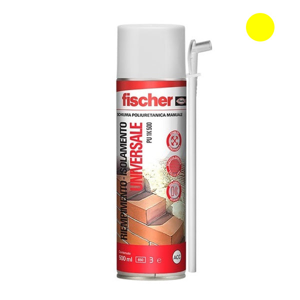 FISCHER SCHIUMA POLIURETANICA UNIVERSALE MANUALE PU 1K