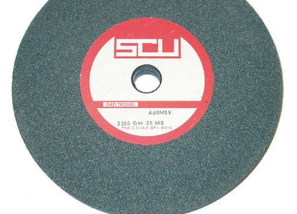 SCU MOLA A DISCO ELETTROCORINDONE GRIGIA D.MM200X30 FORO MM20 GR. 36/G