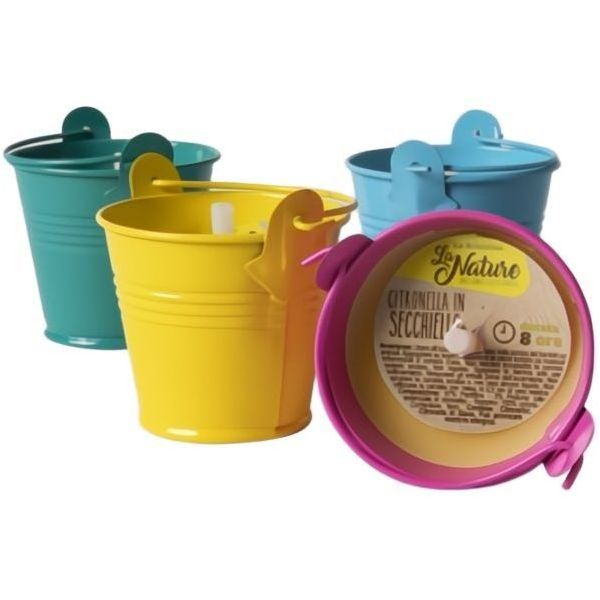 LA BRIANTINA CANDELA ALLA CITRONELLA IN SECCHIELLO D.CM6,5