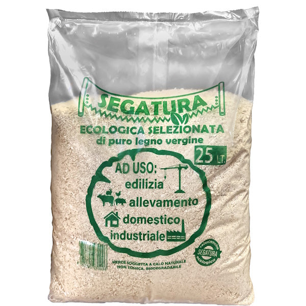 SEGATURA DI ABETE SACCO DA LT25