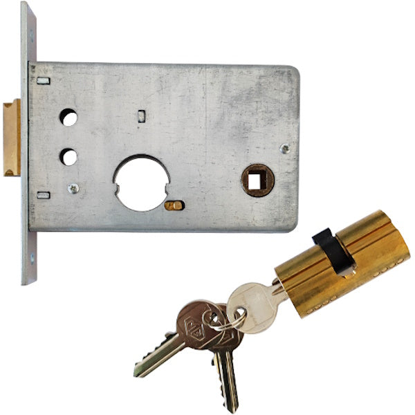 MG SERRATURA INFILARE CON CILINDRO D.MM26 ART.313 ENTRATA MM55 AMBIDX