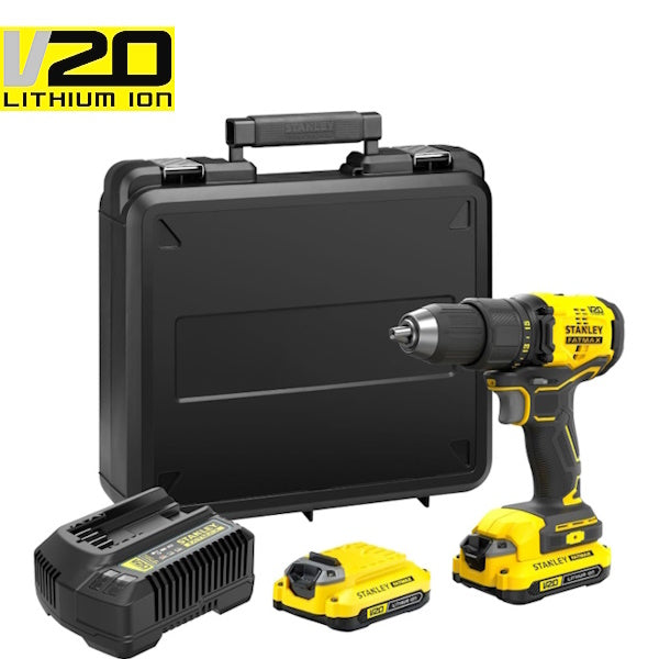 STANLEY TRAPANO AVVITATORE A BATTERIA 18V 1,5AH ART. SFMCD710C2K-QW