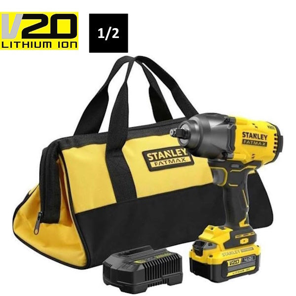 STANLEY AVVITATORE AD IMPULSI 1/2" A BATTERIA 18V 2.0AH ART.SFMCF940M1