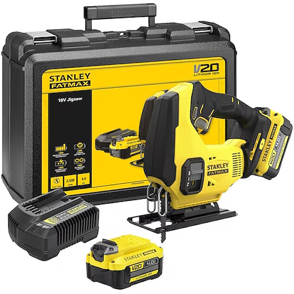 STANLEY SEGHETTO ALTERNATIVO A BATTERIA 18V 4,0AH ART. SFMCS600M2K-QW