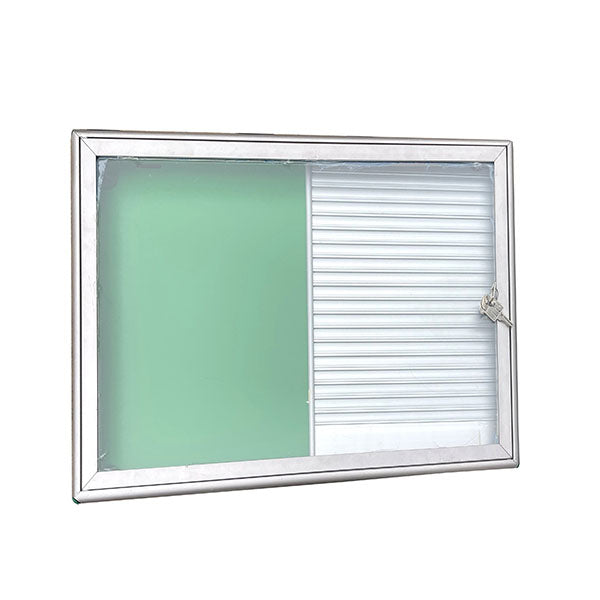 SILMEC BACHECA PORTA NOMI IN ALLUMINIO BRONZO/VERDE MM550X370X40*