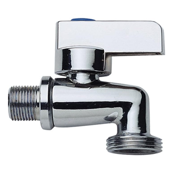 IDRO-BRIC RUBINETTO PER LAVATRICE A SFERA CROMATO BIBO DA 1/2"