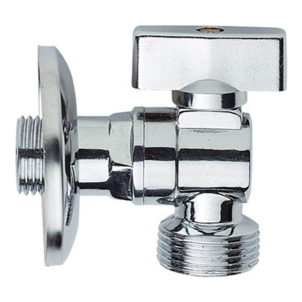 IDRO-BRIC RUBINETTO PER LAVATRICE A SFERA CROMATO DA 1/2"