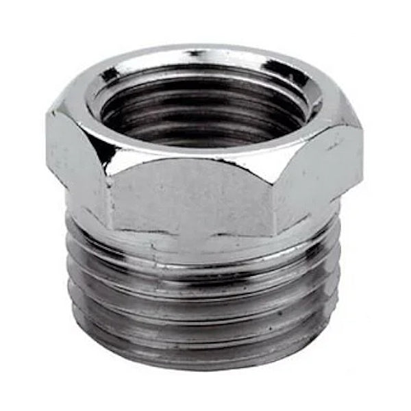 IDRO-BRIC RIDUZIONE MF IN OTTONE CROMATO LUCIDO DA 3/8"X1/2"