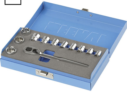 FERVI SERIE BUSSOLE A PROFILO RIBASSATO CON CRICCHETTO DA 1/4" PZ12