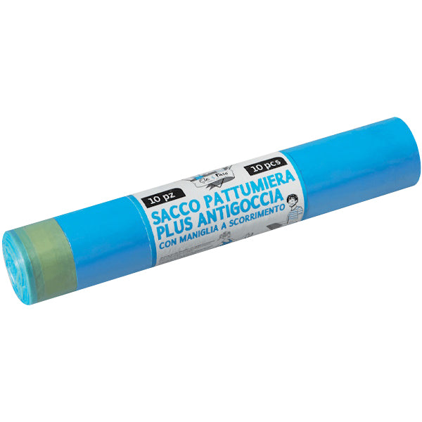 ELEPACKING SACCHI SPAZZATURA PROFUMATI AZZURRO CM70X105 LT110 PZ10