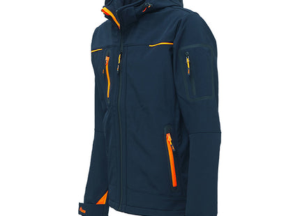 U-POWER GIACCA TECNICA IN SOFTSHELL SPACE COLORE DEEP BLUE TG.M