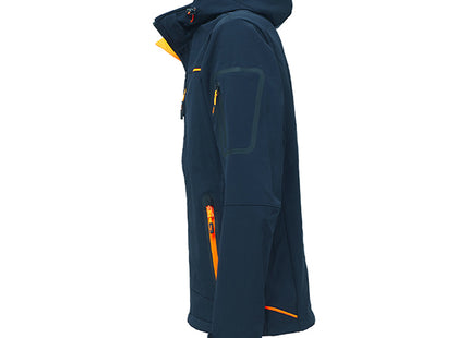 U-POWER GIACCA TECNICA IN SOFTSHELL SPACE COLORE DEEP BLUE TG.M