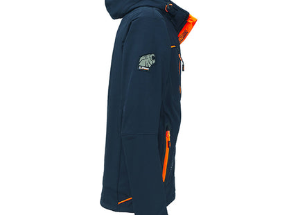 U-POWER GIACCA TECNICA IN SOFTSHELL SPACE COLORE DEEP BLUE TG.M