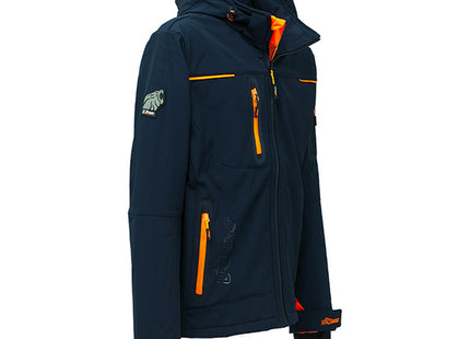U-POWER GIACCA TECNICA IN SOFTSHELL SPACE COLORE DEEP BLUE TG.M