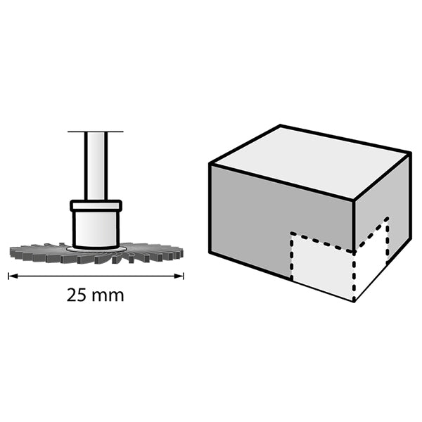 DREMEL ART.   473S  SPAZZOLA ABRASIVA GR.220 D.MM25 EZ SPEEDCLIC