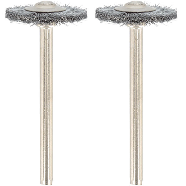 DREMEL ART.   428 SPAZZOLE IN ACCIAIO D.MM19 CON GAMBO CONF.DA PZ2